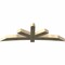Ekena Millwork Alberta Rough Sawn Timber Gable Bracket, Douglas Fir, 96"W x 32"H x 6"D x 6"F, 8/12 Pitch GBW096X32X0606ALB00RDF - alternate 5